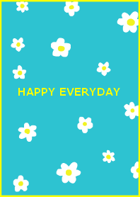 HAPPY EVERYDAY #turquoiseyellow