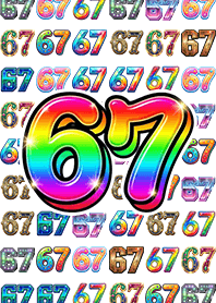 67! - White