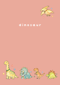 My beloved Dinosaurs02 pink & blue