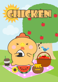 Happy Chicken Picnic Theme