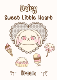 Daisy : Sweet Little Heart (Brown)