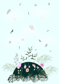 garden in the balloon