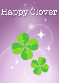 Happy Clover3(purple)