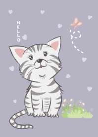 Big boss cat (ver.purple)