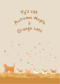 Yy's cat 猫と秋の思い出ー紅葉編