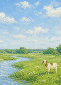 Little Goat | Meadow by the Stream