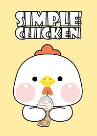 Simple Cutie White Chicken Theme (JP)
