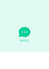 Simple&Basic ミントグリーン×ホワイト