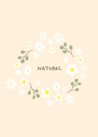 white flowers and olive wreath11
