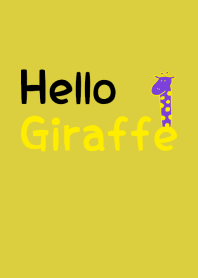 Hello Giraffe yellow 5