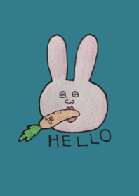 A rabbit older sister and friends