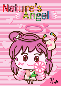 Nature's Angel - Angel Pink cute Love