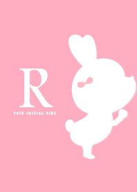 PAIR INITIAL GIRL -R-