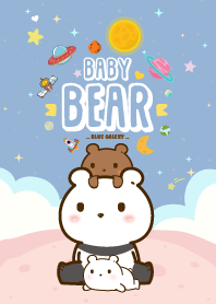Baby Bears Galaxy Blue
