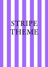 STRIPE THEME-WHITE&PURPLE