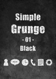Simple Grunge 01 Black
