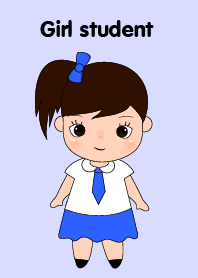 Girl student