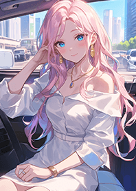 坐副駕駛座的美女2❤️