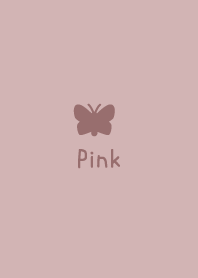 Butterfly -Dullness Pink-