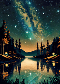 Calm night scene/408