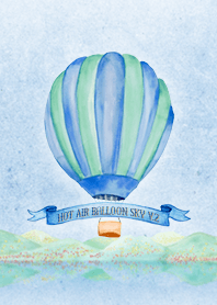 Hot Air Balloon Sky V.2