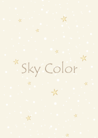 Sky Color -IVORY+GOLD-
