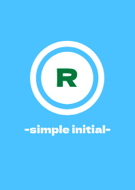 simple initial-R- THEME 6