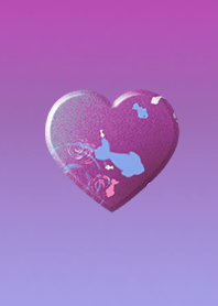 Goldfish Yao Yu Purple Pink Heart