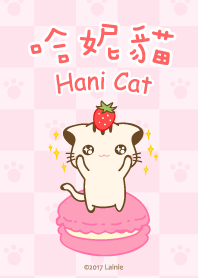 Hani cat-sweet macaron