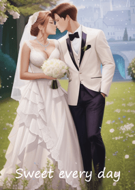 โรแมนติกกลางแจ้งงานแต่งงาน!