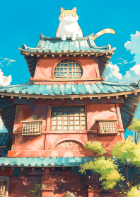 屋頂的貓咪 3