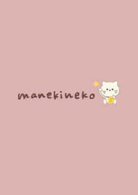 Maneki-neko Theme [ White cat. Star ]