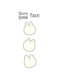 SHIRO KUMA face