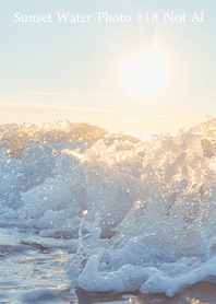 Sunset Water Photo #18 Not AI