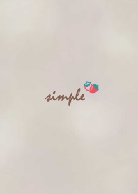 Strawberry watercolor'Brown'