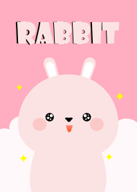 Petty Cute Pink Rabbit Theme