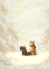 Heavenly Treasure Chest Opened by a Cat