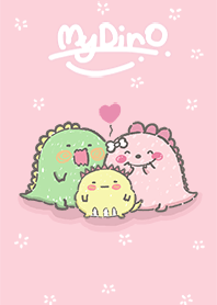 ไดโนดุ๊กดิ๊ก(สีชมพู พาสเทล)