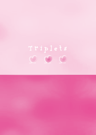 Pink Heart -Watercolor style-