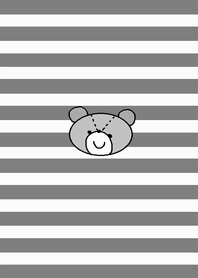 (simple Bear theme Gray border )