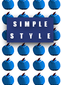 Simple style apple sapphire