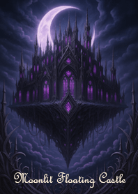 Moonlit Gothic Castle | Purple/Gothic#5