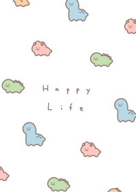 ไดโนเสาร์สบายๆ / white.