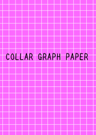 COLOR GRAPH PAPER/NEON PINK/BLACK