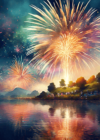 Beautiful Fireworks Theme#54