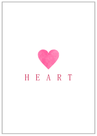 watercolor pink-HEART 128