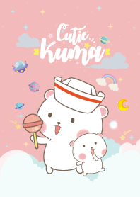 Kuma Baby Galaxy Pink