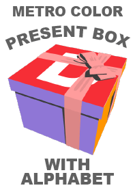 METRO COLOR PRESENT BOX (D)