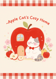 บ้านแอปเปิ้ลอุ่นใจของเจ้าเหมียว 2D