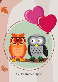 Owl puppy love